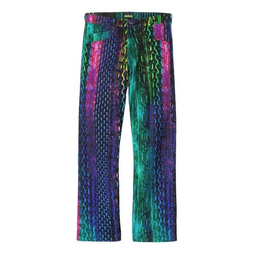 Pre-owned Agr Trousers In Multicolour