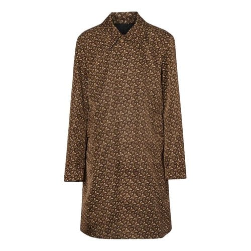Pre-owned Burberry Trench In Brown