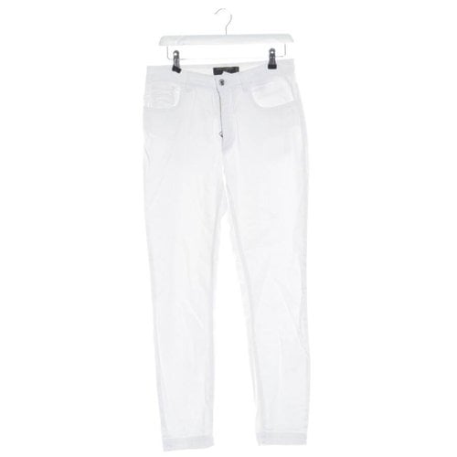 Pre-owned Dolce & Gabbana Boyfriend Jeans In White