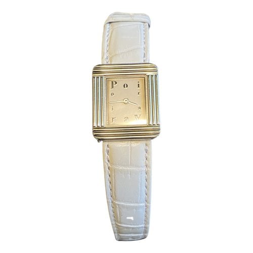 Pre-owned Poiray Ma Première Watch In White