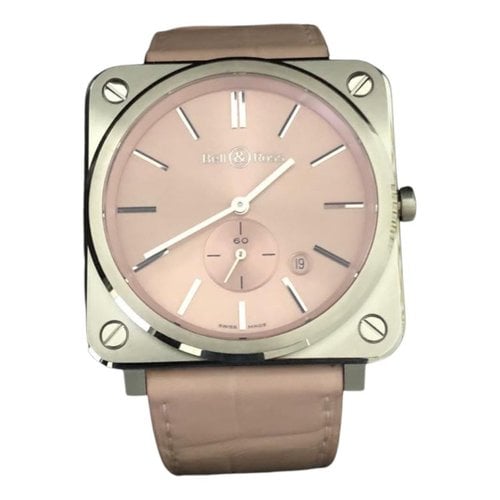 Pre-owned Bell & Ross Watch In Pink
