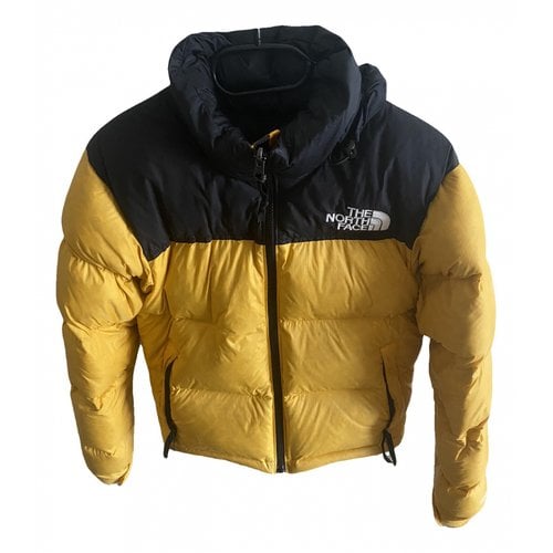 Pre-owned The North Face Biker Jacket In Yellow
