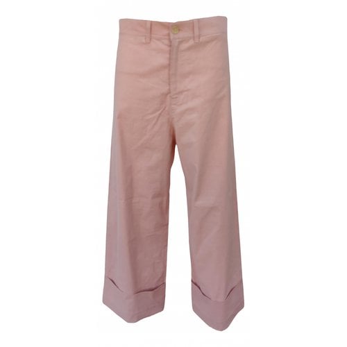 Pre-owned Sea New York Trousers In Pink