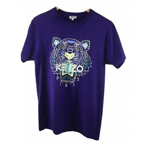 Pre-owned Kenzo T-shirt In Purple