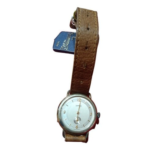 Pre-owned Eberhard Silver Watch