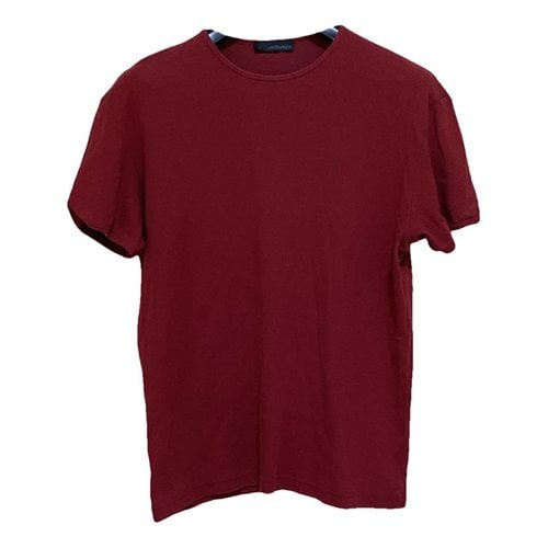 Pre-owned Kate By Laltramoda T-shirt In Burgundy