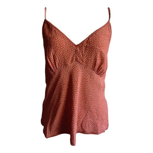 Pre-owned Auguste The Label Camisole In Orange