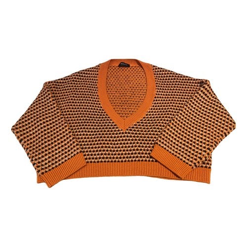 Pre-owned Max & Co Wool Jumper In Orange
