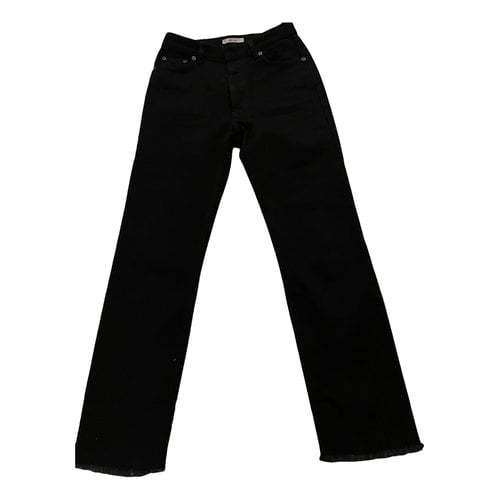 Pre-owned Celine Slim Jeans In Black