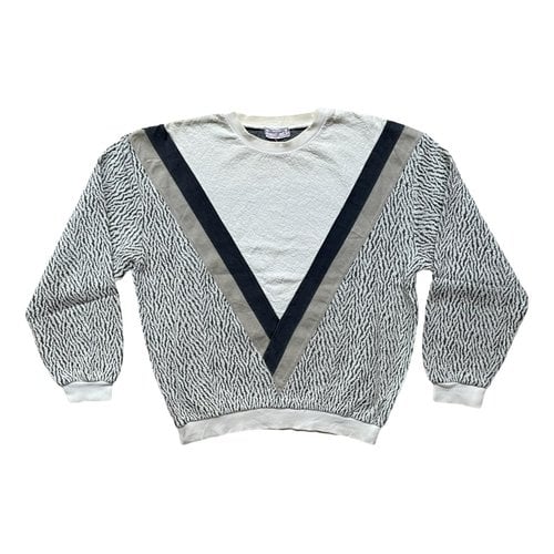 Pre-owned Saint Laurent Wool Sweatshirt In Grey