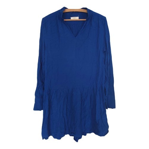 Pre-owned Ba&sh Mid-length Dress In Blue