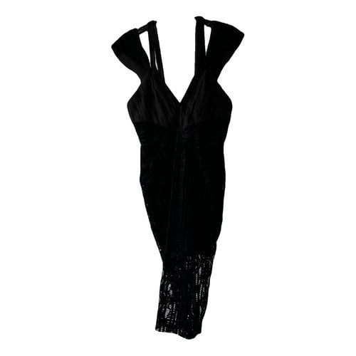 Pre-owned Atoir Mid-length Dress In Black