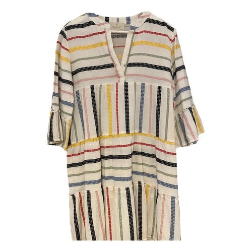 Pre-owned Auguste Mid-length Dress In Multicolour