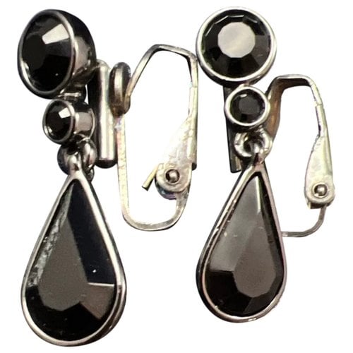 Pre-owned Givenchy Earrings In Black
