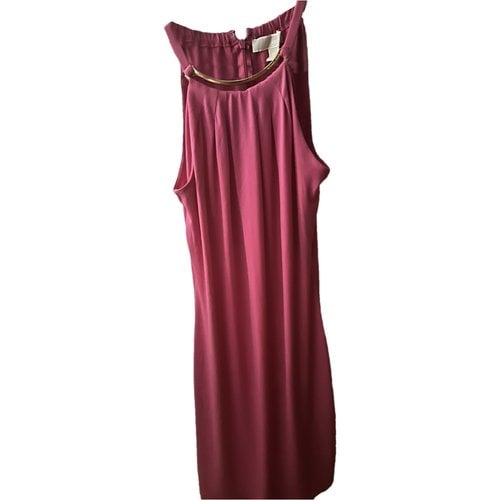 Pre-owned Michael Kors Mid-length Dress In Pink
