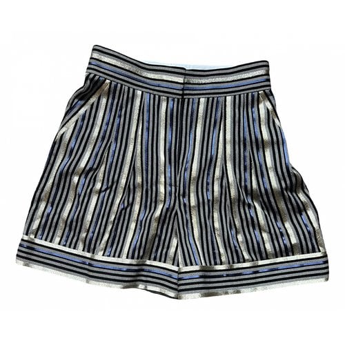Pre-owned Peter Pilotto Mini Short In Navy