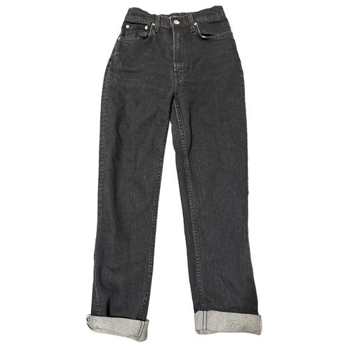 Pre-owned Helmut Lang Slim Jeans In Black