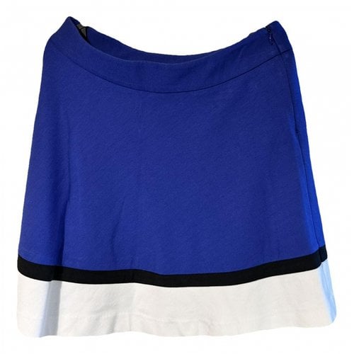 Pre-owned Rsvp Mid-length Skirt In Blue