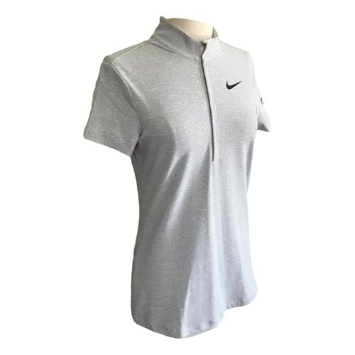 Pre-owned Nike Shirt In Grey