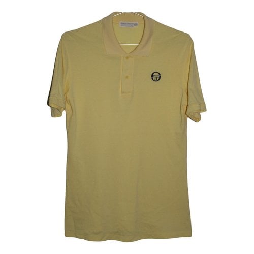 Pre-owned Sergio Tacchini Polo Shirt In Yellow