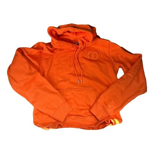 Pre-owned Dior Sweatshirt In Orange