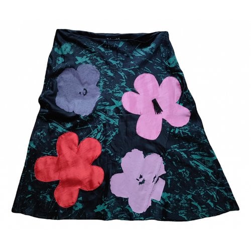 Pre-owned Andy Warhol Silk Mid-length Skirt In Multicolour