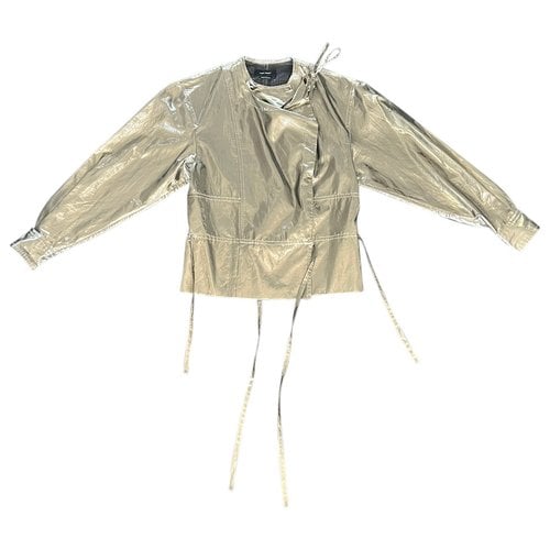 Pre-owned Isabel Marant Silk Blouse In Silver