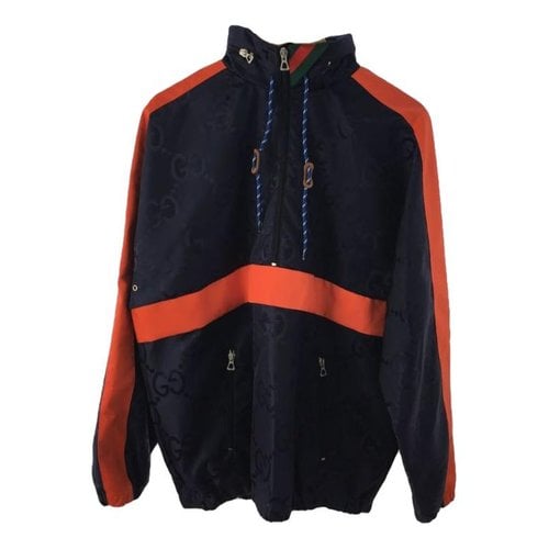 Pre-owned Gucci Jacket In Navy