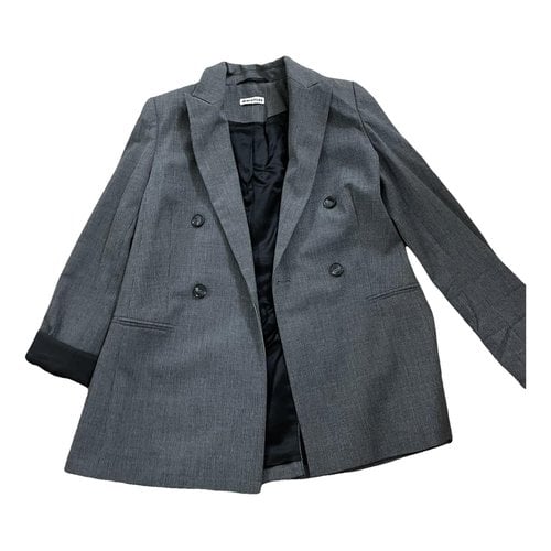Pre-owned Whistles Blazer In Grey