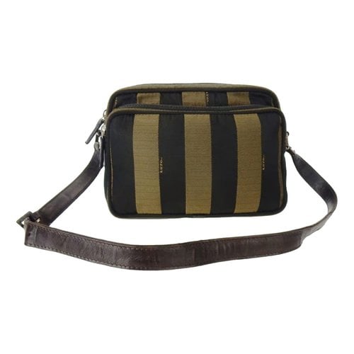 Pre-owned Fendi Leather Crossbody Bag In Brown