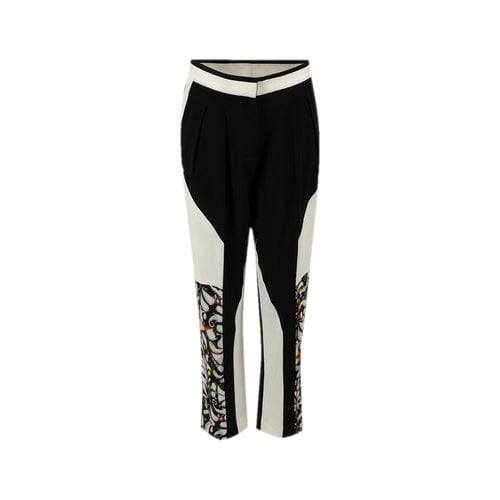 Pre-owned Peter Pilotto Trousers In Black