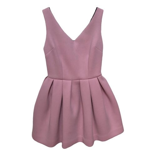 Pre-owned Ainea Mini Dress In Pink