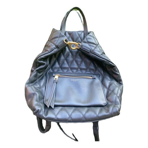 Pre-owned Givenchy Leather Backpack In Black