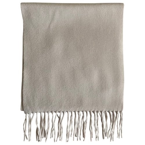 Pre-owned Colombo Cashmere Scarf In Beige