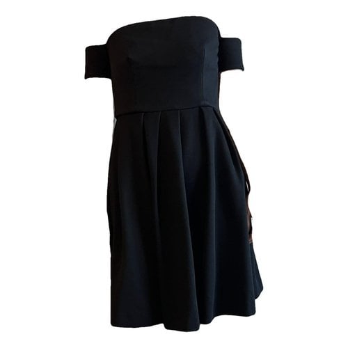 Pre-owned Trussardi Mid-length Dress In Black