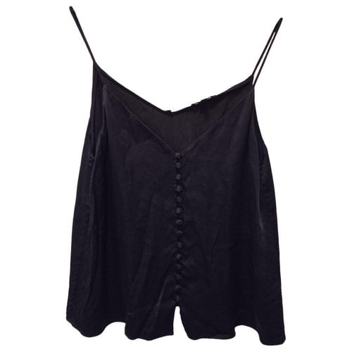 Pre-owned Massimo Dutti Blouse In Black