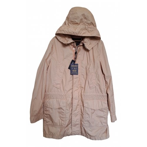 Pre-owned Woolrich Trenchcoat In Pink