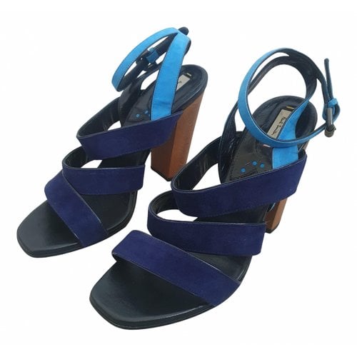 Pre-owned Paul Smith Leather Heels In Blue