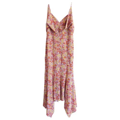 Pre-owned Philosophy Di Lorenzo Serafini Mid-length Dress In Pink