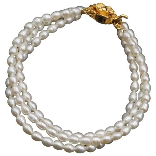 Pre-owned Mastermind Japan Silver Bracelet In White