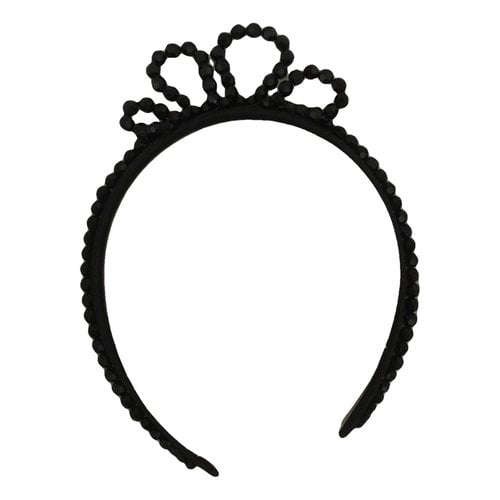 Pre-owned Simone Rocha Hair Accessory In Black