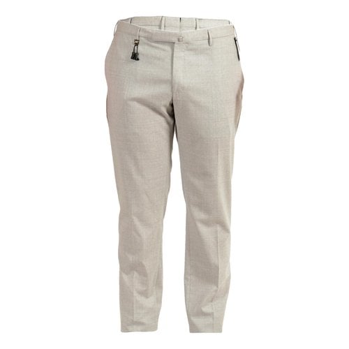 Pre-owned Incotex Wool Trousers In Other