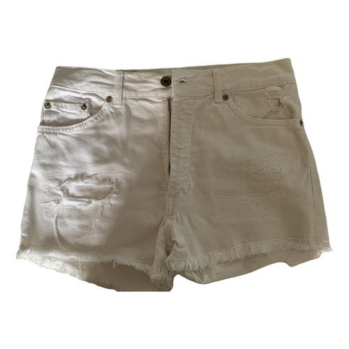 Pre-owned Dondup Shorts In White