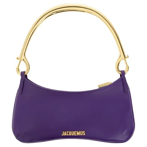 Pre-owned Jacquemus Leather Handbag In Purple