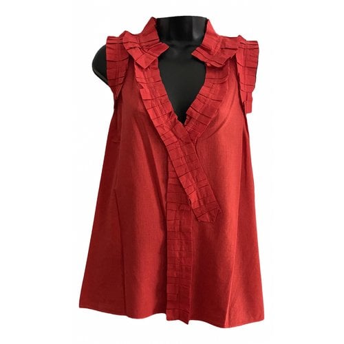 Pre-owned Marc By Marc Jacobs Vest In Red