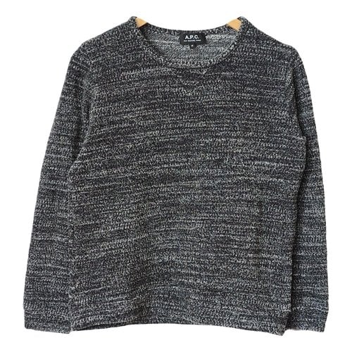 Pre-owned Apc Sweatshirt In Grey