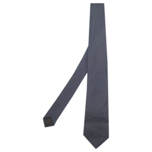 Pre-owned Prada Silk Tie In Navy
