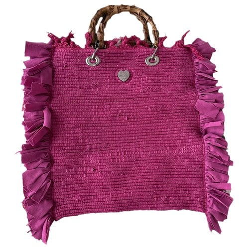 Pre-owned Mia Bag Cloth Handbag In Pink