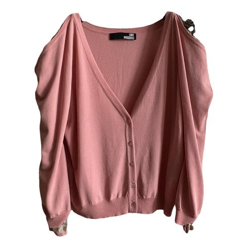 Pre-owned Moschino Love Blouse In Pink