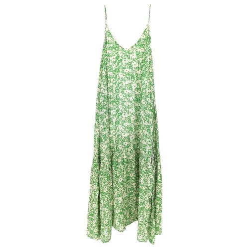 Pre-owned Modetrotter Maxi Dress In Green